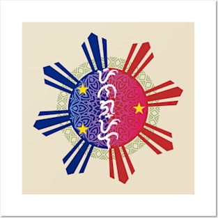 Baybayin word Pinagpala (Blessed) Posters and Art